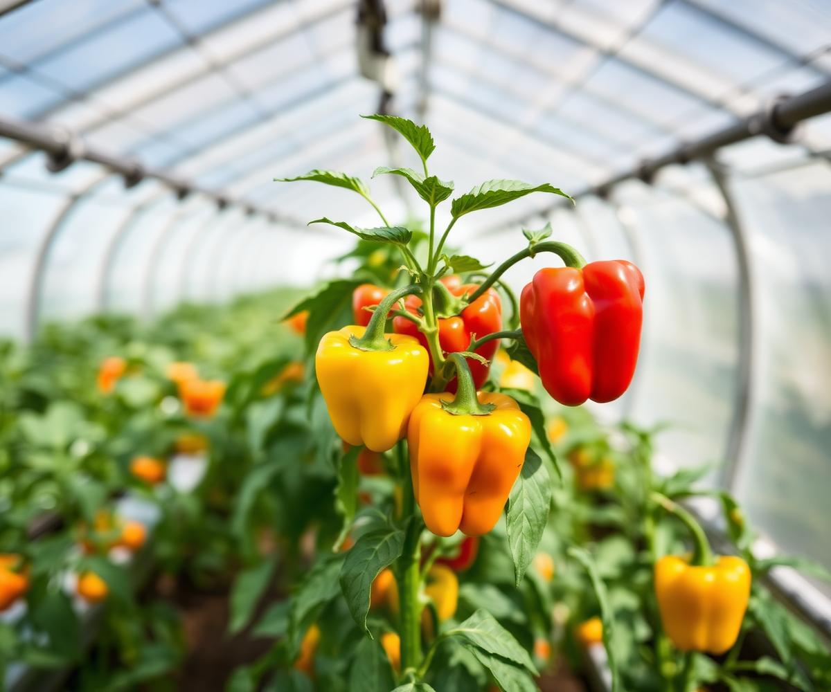 Colored Capsicum